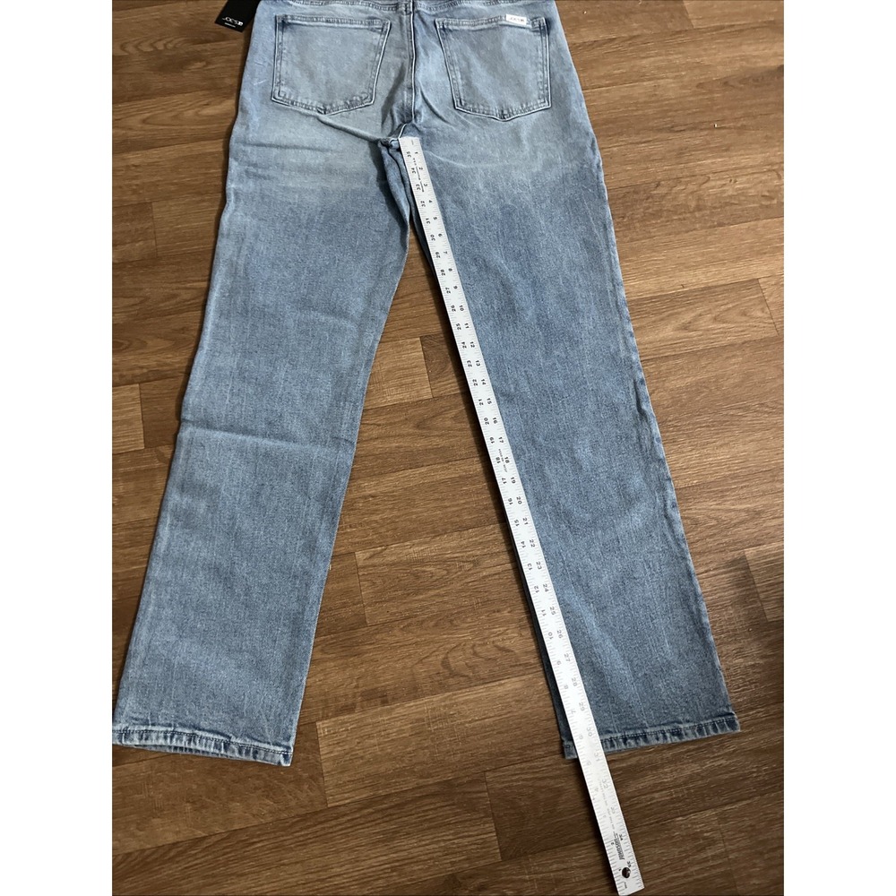 Joe's Women's Denim Jeans 30 Blue High Rise Straight Leg Cabincore 10 Ranch - Picture 8 of 9